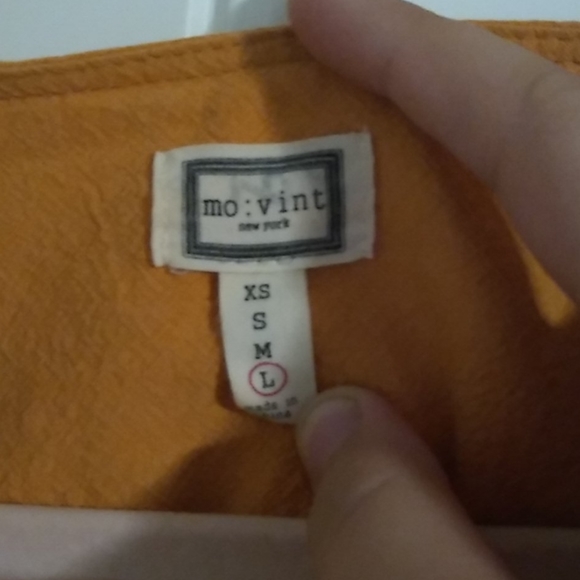 Orange Trendy Summer Dress - Picture 6 of 6